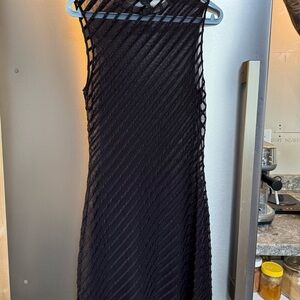 Vivienne Tam Sheer Black Dress